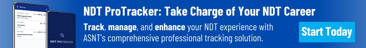 NDT ProTracker Take Charge of Your NDT Career