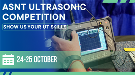 Compoete in ASNT's Ultrasonic Testing Competition 
