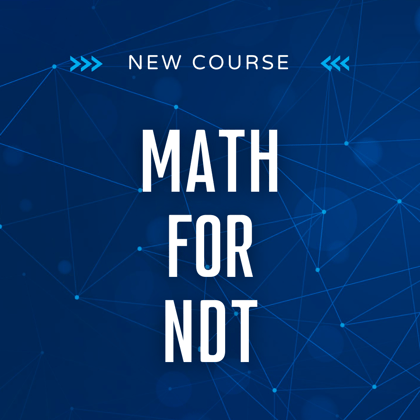 Math for NDT